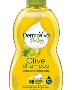 DermoViva Baby Olive Shampoo - Gentle Tear-Free Formula