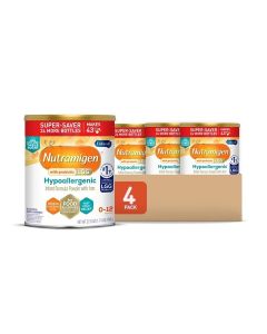Nutramigen Hypoallergenic Baby Formula, Lactose Free, Colic Relief from Cow's Milk Allergy Stars in 24 Hours, Brain Building Omega-3 DHA, Probiotic LGG for Immune Support, 111.2 Oz