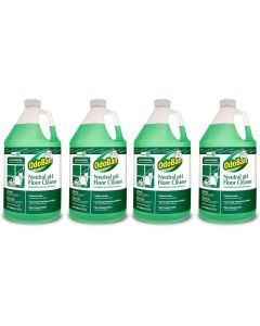 OdoBan Professional Series Neutral pH No Rinse Floor Cleaner Concentrate Made in the USA 4 Gallons