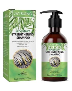 JAYSUING Herbal Hair Growth Shampoo with Rosemary for Strong Roots 100ml Supports hair follicle health, reduces hair fall, strengthens weak strands, hydrates scalp, and promotes thicker, fuller hair while improving overall scalp comfort and hair appearanc