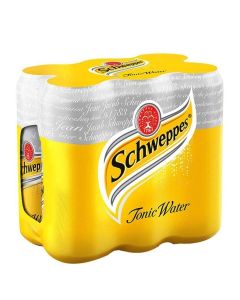 Schweppes Tonic Water (Imported), 330g (Pack of 6)