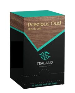15 Sachet Box Precious Oud Malty and 100% Natural Ingredients Antioxidants Rich Helps Destress Soothing and Calming Tisane