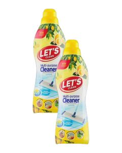 Multi-Purpose Cleaner Lemon 800ml, Pack of 2