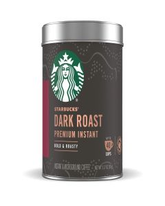 Starbucks Premium Instant Coffee — Dark Roast — 100% Arabica — 1 Tin (up to 40 cups)