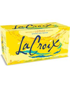 La Croix Sparkling Water - Lemon Flavor (8 Pack)