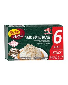 Bizim Mutfak Chicken Flavoured Bouillon 6x10g