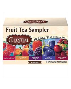 Celestial Seasoning Fruit Tea Sampler, 18 Count (Pack of 2)