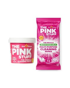 THE PINK STUFF THE PINK STUFF Cleaning Bundle 72 Wipes + 850g Miracle Cleaning Paste