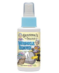 Grandma’s Secret Wrinkle Remover Spray 3oz – Fabric Wrinkle Release & Odor Eliminator for Clothes, Travel Friendly Garment Spray for Shirts, Dresses & Laundry Freshening Solution