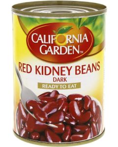 California Garden Dark Red Kidney Beans - 400g Can, Ready to Eat