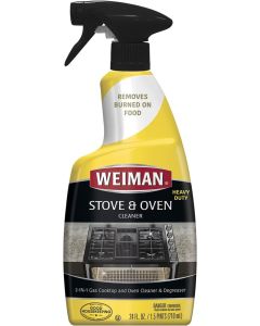 Weiman Oven & Grill Cleaner - 24 Ounce - Broiler & Drip Pans, Oven & Ceramic Grill Interiors, & BBQ Grill Grates