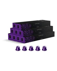 Nespresso Arpeggio Original Line Coffee Pods, Pack of 90 – Intense Dark Roast Espresso Capsules, Compatible with Nespresso Original Machines, Recyclable Aluminum Pods