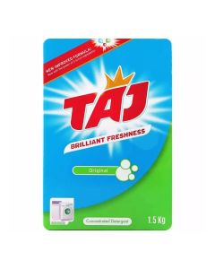 Taj Brilliant Freshness Original Detergent Powder- 1.5Kg