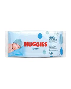 Pure Cleansing Baby Wet Wipes, Pack of 56’s