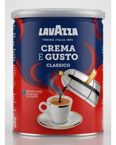 Crema E Gusto Ground Coffee Tin 250g Dark Roast