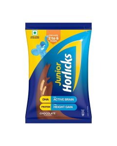 Horlicks Junior Chocolate Nutrition Drink, 400g, For Ages 2-6 Years