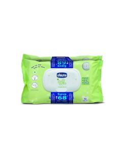 Chicco Baby Moments Wipes Fliptop Bi-Pack (72 x 2) 144 Pcs