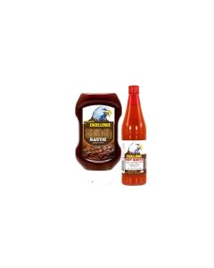 Barbecue Sauce, 315ml + Hot Sauce, 177ml
