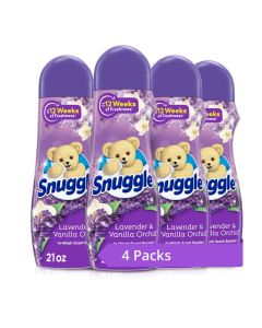 Snuggle In Wash Scent Booster Lavender 21 Ounce Pack of 4
