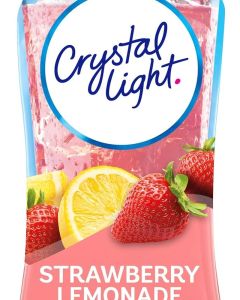 Crystal Light Sugar Free Strawberry Lemonade Drink Mix - 24 Servings Liquid Concentrate
