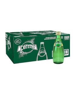 PERRIER Regular Sparkling Mineral Water - 24 x 330 ml