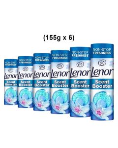 Lenor Spring Awakening Scent Booster Laundry Beads 155g x 6 Pack (930g Total) / In-Wash Fabric Perfume / Long Lasting Fresh Laundry Fragrance Up to 12 Weeks