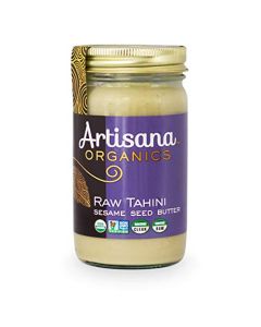Artisana Organics Raw Tahini Sesame Seed Butter Just One Ingredient Unroasted Vegan Paleo and Keto Friendly NonGMO 14oz Jar