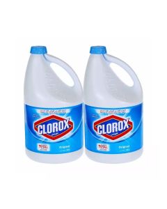 Clorox Original Household Cleaner and Disinfectant Liquid Bleach- 2X3.78Ltrs