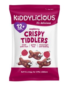 Gluten Free Raspberry Crispy Tiddlers