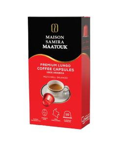 Maison Samira Premium Lungo Coffee Capsules
