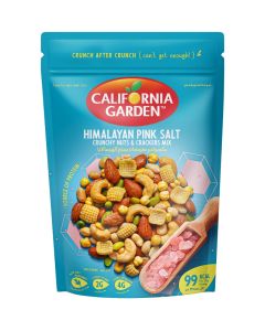 Himalayan Pink Salt Crunchy Nuts And Cracker Mix