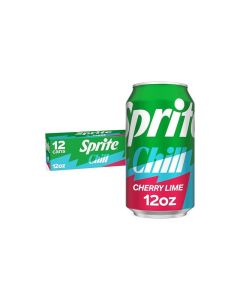 Sprite Chill Cherry Lime 12oz 12pk