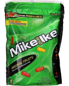 Mike & Ike Assorted Fruit Chewy Candies - 10 oz