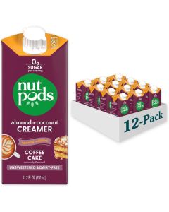 nutpods Coffee Cake Dairy-Free Creamer (12-Pack)