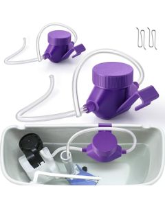Meonum 2 Pack Toilet Cleaner System Automatic Toilet Cleaner Self Cleaning Bathroom Water Tank System for Automatic Remove Stains Mark Odors from Water Tank Septic Upgraded Version