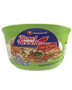 Nongshim HOT SPICY Noodle Soup 303 Ounce Pack of 1
