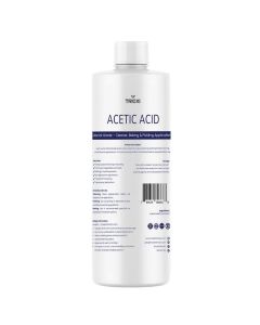 Trioxi Glacial Acetic Acid 99.7% Pure - Food Grade & Industrial Grade for Cleaning, Pickling, Baking, and pH Adjustment (1 Litre)