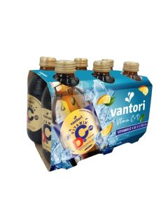Vantori Vitamin C + D Honey Drink,Immune Support & Antioxidant Beverage, Daily Wellness Boost, Ready to Drink 250ml Pack of 6