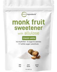 Monk Fruit Sweetener with Allulose