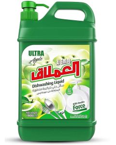 Ultra Dishwashing Liquid, Apple, 1800ml