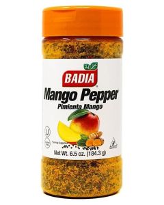 Badia Mango Pepper Seasoning - Sweet and Spicy Blend, 6.5 oz
