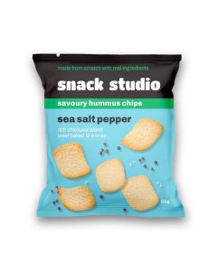 Snack Studio Hummus Chips Salt and Pepper 80g