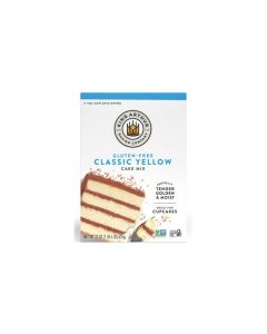 King Arthur GlutenFree Yellow Cake Mix GlutenFree NonGMO Project Verified Certified Kosher NonDairy 22 Oz