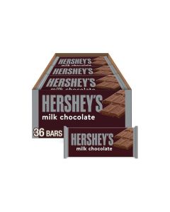 HERSHEYS Milk Chocolate Candy Bars 155 oz 36 Count