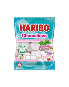 Haribo Chamallows Cocoballs Coconut Flavored Marshmallow Candy- 130gms