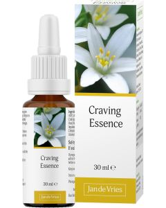 Jan De Vries Craving Essence Flower Essence Support your Ability to Resist Temptations Cravings Contains Tansy Chicory Agrimony 30ml