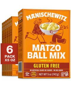 Manischewitz Matzo Ball Mix Gluten Free 5 Ounce Pack of 6