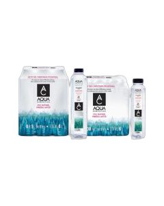 Aqua Carpatica Natural Mineral Water 1L Pack / Naturally Alkaline / Low Sodium Water & Aqua Carpatica Natural Mineral Water 500ml Pack of 12 / Naturally Alkaline / Low Sodium / Premium Imported Water Bundle