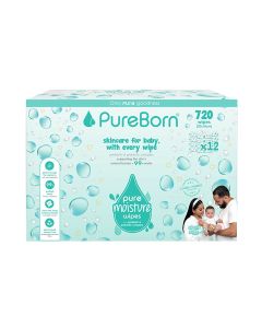 Pure Moisture Water wipes with Prebiotic And Probiotic Complex