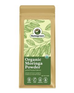 Homegrown Organic Moringa Powder – Nutrient-Rich Superfood for Immunity & Overall Health 200 gram